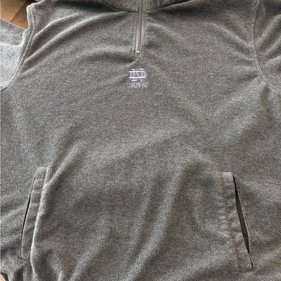 Gray Columbia Quarter-Zip Fleece Pullover - Picture 5 of 5